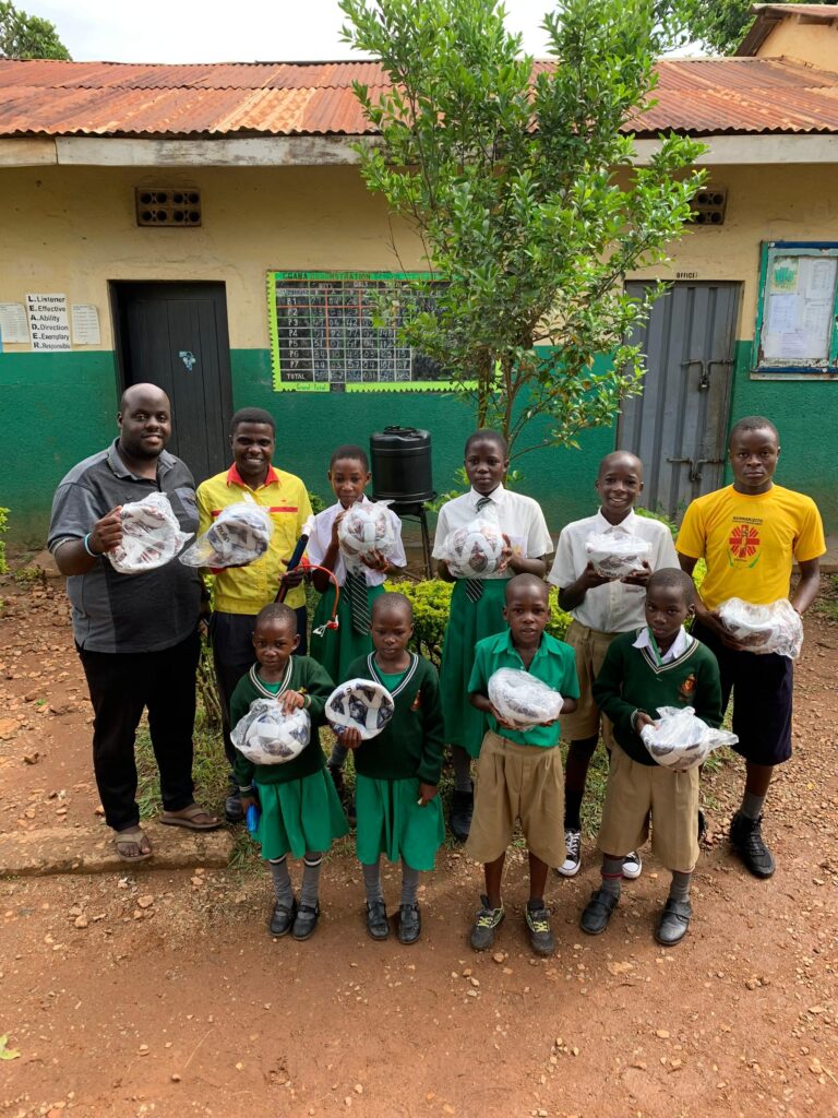  Kicking Off Joy: May Outreach at St. Paul Ggaba School
