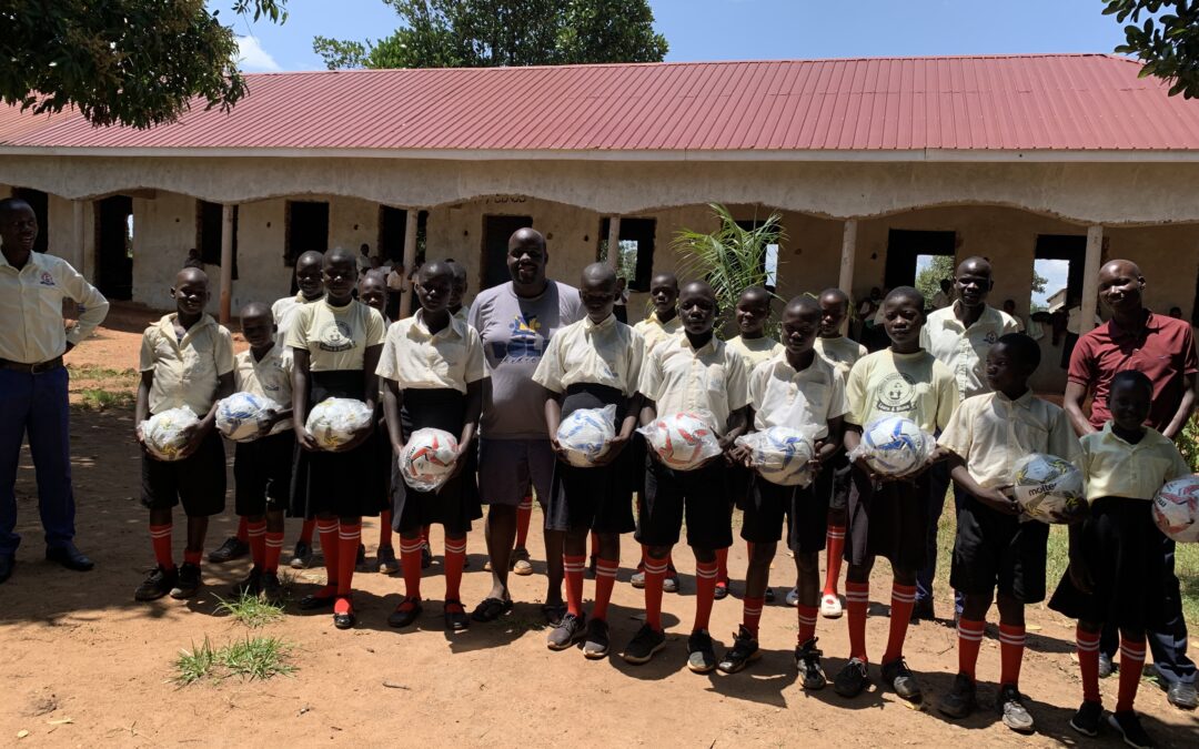 September 2025, Saviour Nursery and Primary school received 10 footballs