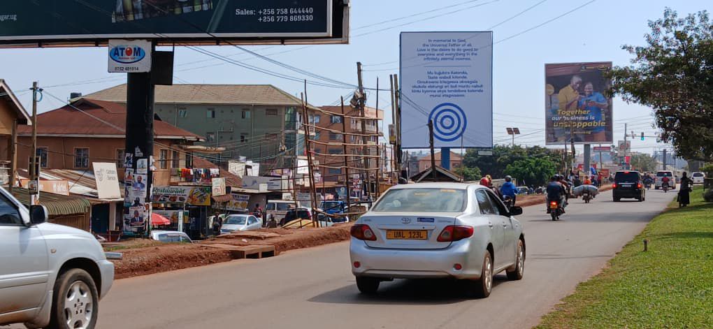 New Billboards Planted in Nankulabye and Kamwokya Market – Spreading Light, Truth, and Love